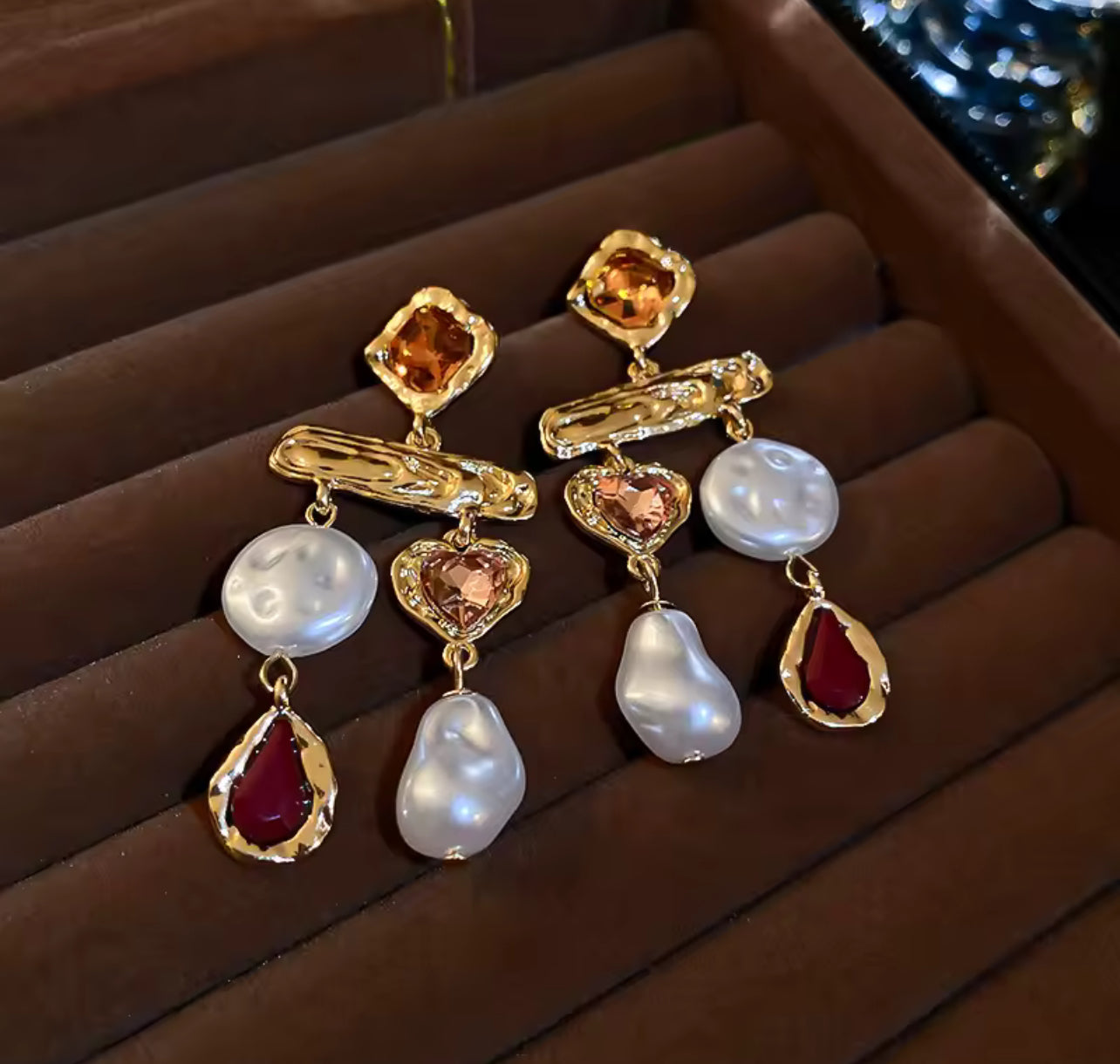 Boucles d’oreilles ‘Byzantium’