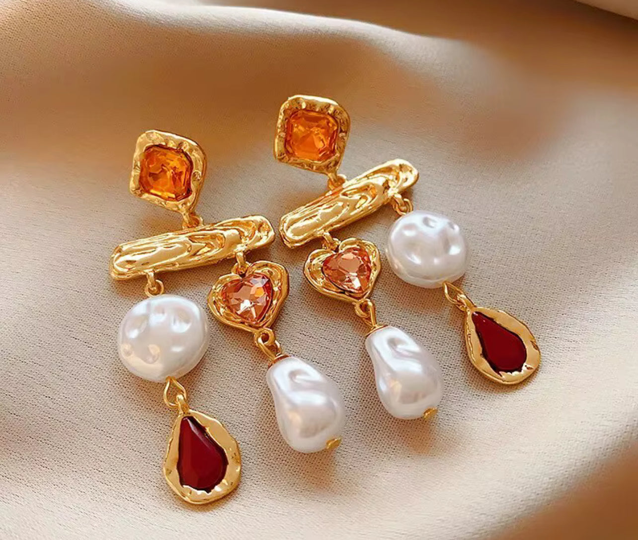 Boucles d’oreilles ‘Byzantium’