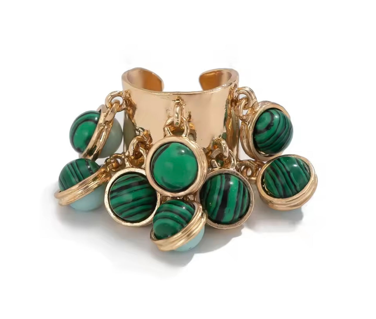 Bague ‘Malachite’