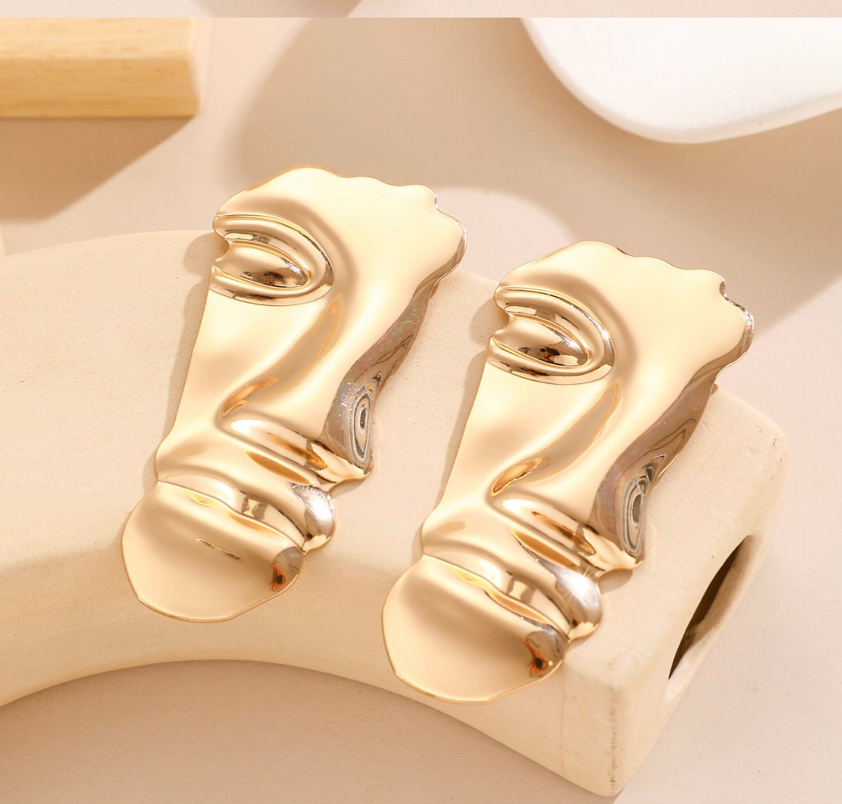 Boucles d’oreilles ’Visage’