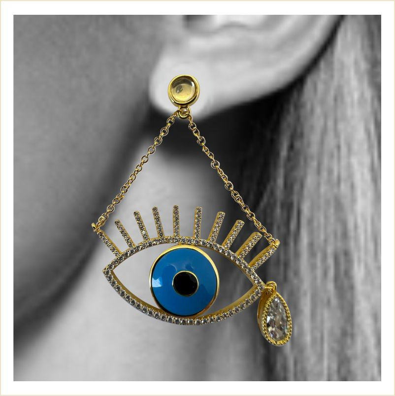 Boucles d’Oreilles ‘Lucky eyes’