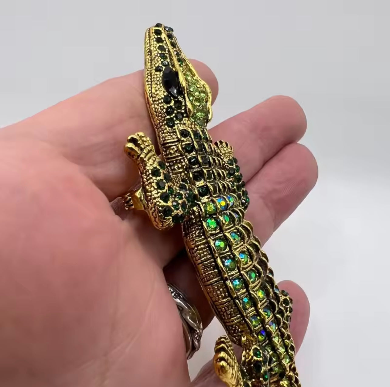 Broche/Pendentif ‘Croco’
