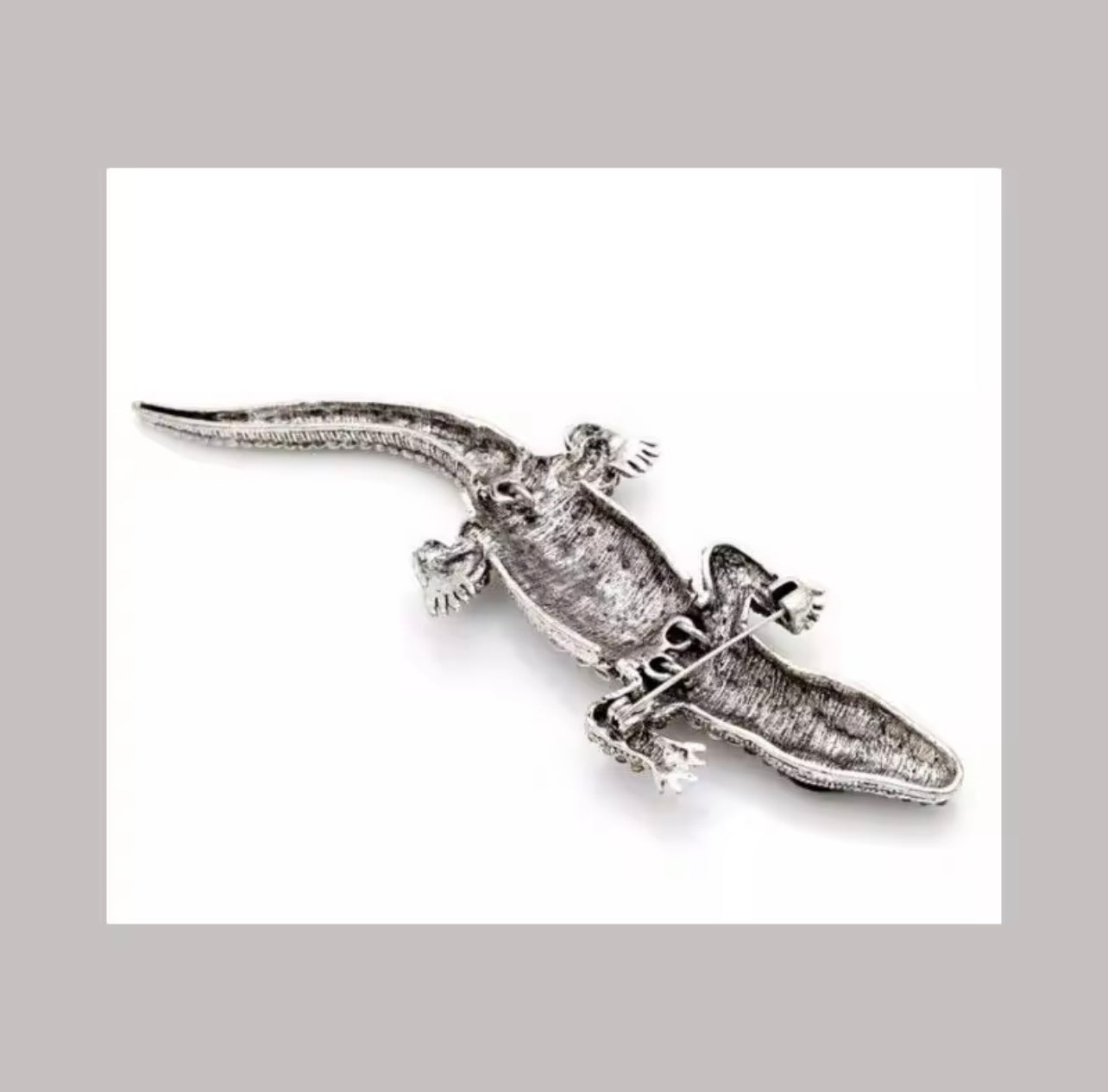 Broche/Pendentif ‘Croco’