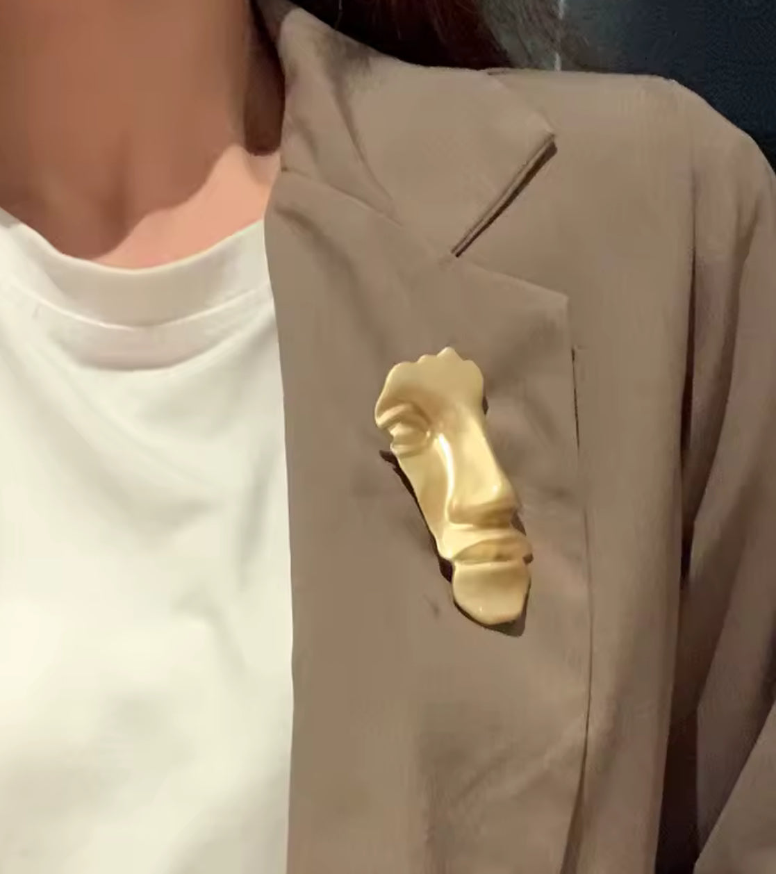 Broche ‘Visage’